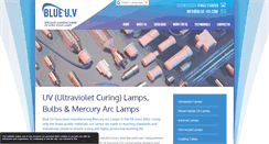 Desktop Screenshot of blue-uv.com